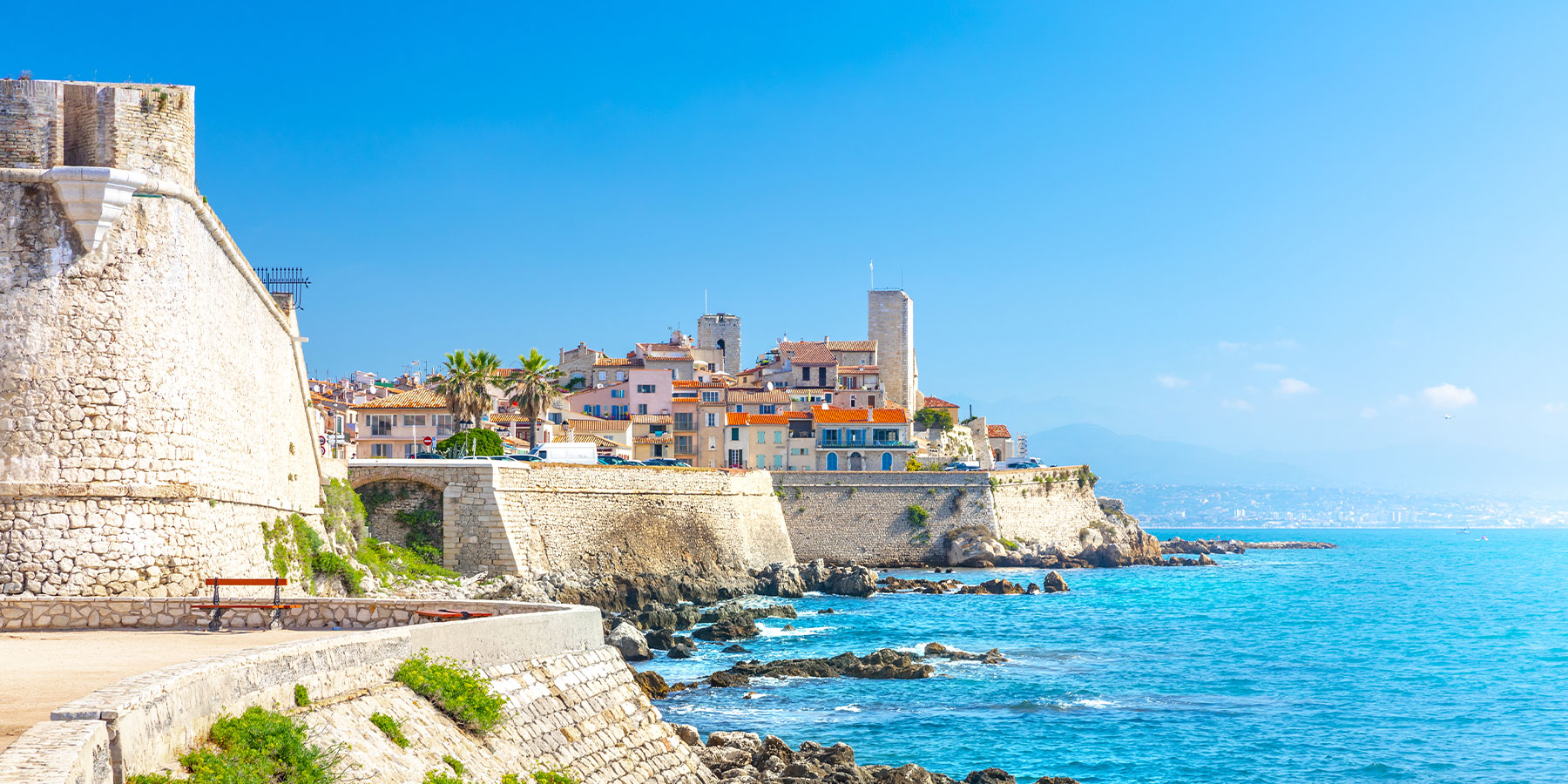 Cosy studio plages Antibes sa terasom i besplatnim parkingom u blizini plaže Fontonne, Antib, Azurna obala
