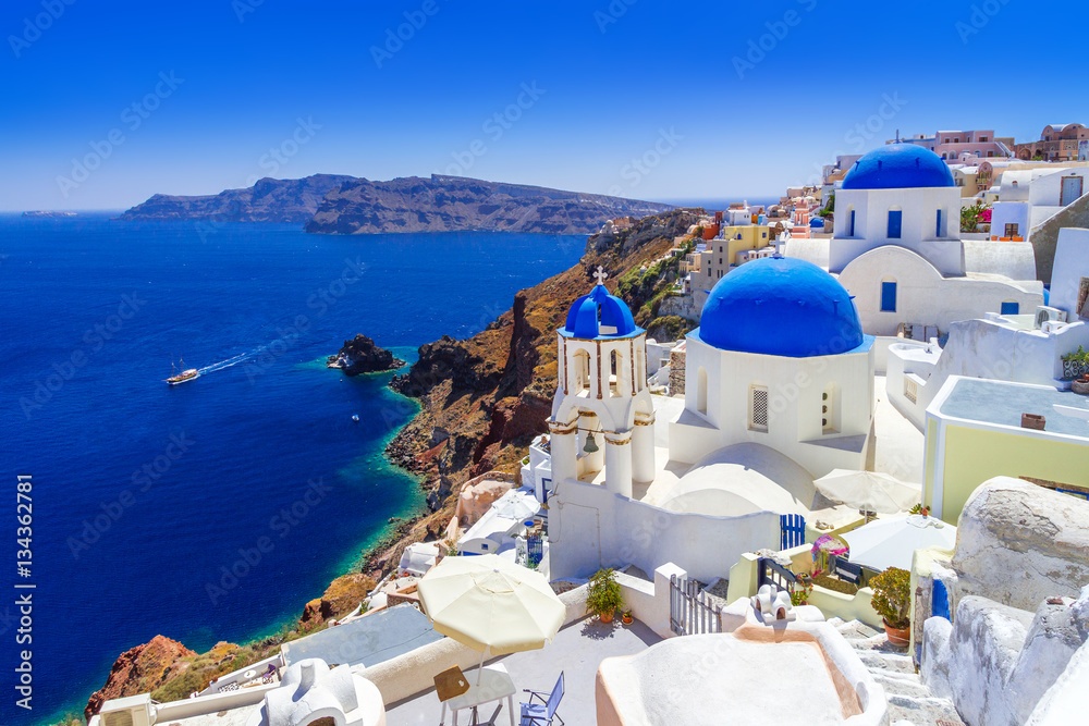 Smeštaj Agios Antonios sa vrtom i klimom, Perisa, Santorini